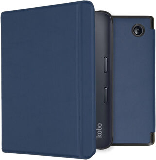 Imoshion Slim Hard Case Bookcase voor de Kobo Libra 2 / Tolino Vision 6 - Donkerblauw - 7