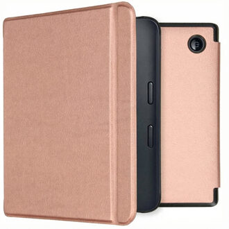 Imoshion Slim Hard Case Bookcase voor de Kobo Libra 2 / Tolino Vision 6 - Rosé Goud - 7