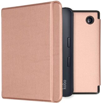Imoshion Slim Hard Case Bookcase voor de Kobo Libra 2 / Tolino Vision 6 - Rosé Goud - 7