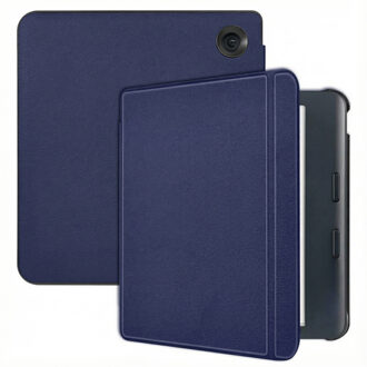 Imoshion Slim Hard Case Bookcase voor de Kobo Libra Colour - Donkerblauw - 7