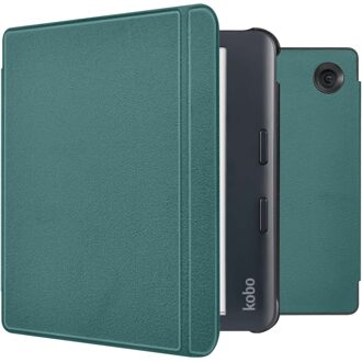 Imoshion Slim Hard Case Bookcase voor de Kobo Libra Colour - Donkergroen - 7