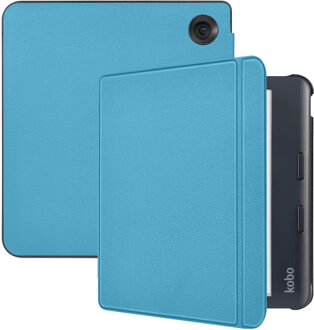 Imoshion Slim Hard Case Bookcase voor de Kobo Libra Colour - Lichtblauw - 7