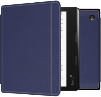Imoshion Slim Hard Case Bookcase voor de Kobo Sage / Tolino Epos 3 - Donkerblauw - 8