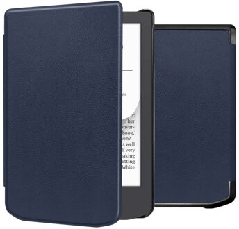 Imoshion Slim Hard Case Bookcase voor de Pocketbook Verse Lite - Donkerblauw