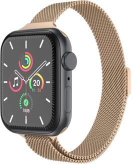 Imoshion Slim Milanees bandje voor de Apple Watch | 38/40/41/42 mm - Rosé Goud - 42 mm
