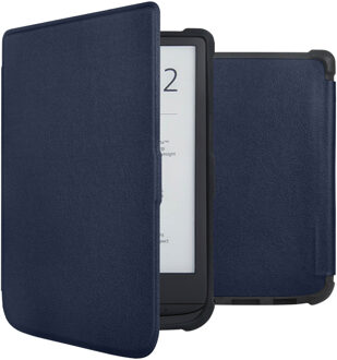 Imoshion Slim Soft Case Bookcase voor de Pocketbook Touch Lux 5 / HD 3 / Basic Lux 4 / Vivlio Lux 5 - Donkerblauw - 6