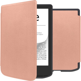 Imoshion Slim Soft Case Bookcase voor de Pocketbook Verse / Verse Pro / Verse Pro Color / Vivlio Light / Light HD - Rosé Goud - 6