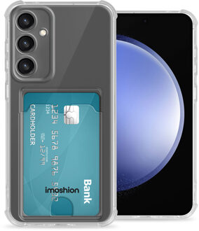 Imoshion Softcase Backcover met pashouder voor de Samsung Galaxy S23 FE - Transparant