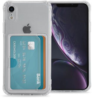 Imoshion Softcase Backcover met pasjeshouder voor de Apple iPhone Xr - Transparant
