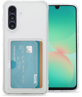Imoshion Softcase Backcover met pasjeshouder voor de Samsung Galaxy A26 - Transparant