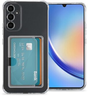 Imoshion Softcase Backcover met pasjeshouder voor de Samsung Galaxy A34 (5G) - Transparant