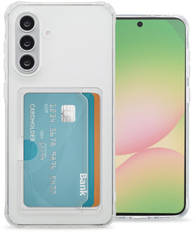 Imoshion Softcase Backcover met pasjeshouder voor de Samsung Galaxy A36 / A56 - Transparant