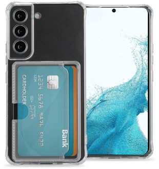 Imoshion Softcase Backcover met pasjeshouder voor de Samsung Galaxy S22 - Transparant