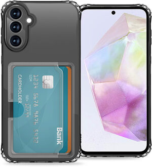 Imoshion Softcase Backcover met pasjeshouder voor de Samsung Galaxy S23 FE - Transparant