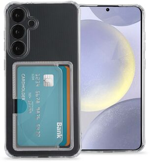 Imoshion Softcase Backcover met pasjeshouder voor de Samsung Galaxy S24 Plus - Transparant