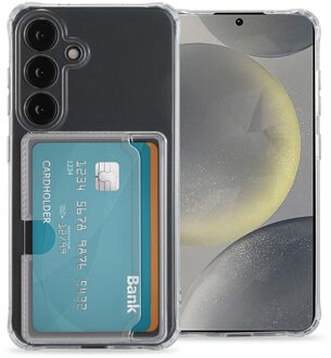 Imoshion Softcase Backcover met pasjeshouder voor de Samsung Galaxy S24 - Transparant
