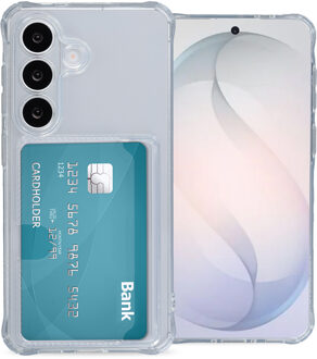 Imoshion Softcase Backcover met pasjeshouder voor de Samsung Galaxy S26 - Transparant