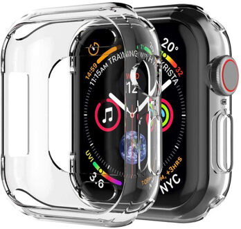 Imoshion Softcase + Screenprotector voor de Apple Watch Serie 4-6 / SE 40 mm - Transparant