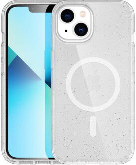 Imoshion Sparkle Backcover met MagSafe voor de Apple iPhone 14 - Glitter Transparant