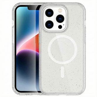 Imoshion Sparkle Backcover met MagSafe voor de Apple iPhone 14 Pro Max - Glitter Transparant