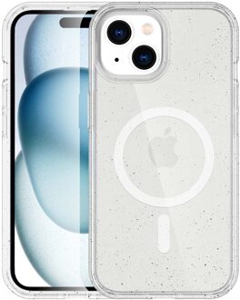 Imoshion Sparkle Backcover met MagSafe voor de Apple iPhone 15 - Glitter Transparant