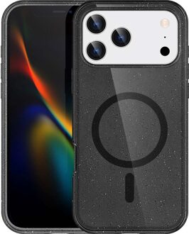 Imoshion Sparkle Backcover met MagSafe voor de Apple iPhone 17 Pro Max - Zwart