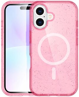 Imoshion Sparkle Backcover met MagSafe voor de Apple iPhone 17 - Roze