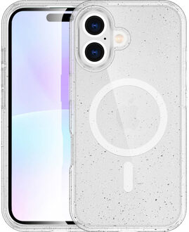 Imoshion Sparkle Backcover met MagSafe voor de Apple iPhone 17 - Transparant