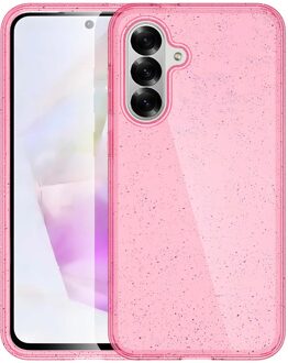Imoshion Sparkle Backcover voor de Samsung Galaxy A56 - Glitter Roze