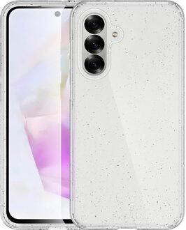 Imoshion Sparkle Backcover voor de Samsung Galaxy A56 - Glitter Transparant