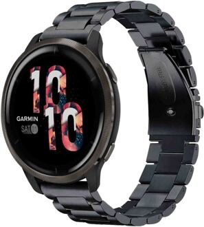 Imoshion Stalen bandje - Universeel 22 mm aansluiting - Zwart - One size