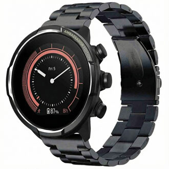 Imoshion Stalen bandje - Universeel 24 mm aansluiting - Zwart - One size