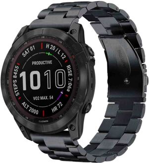 Imoshion Stalen bandje - Universeel 26 mm aansluiting - Zwart - One size