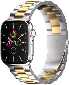 Imoshion Stalen bandje voor de Apple Watch | 38/40/41/42 mm - Zilver & Goud - 42 mm
