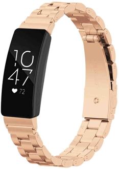 Imoshion Stalen bandje voor de Fitbit Inspire 2 / HR / ACE2 / ACE3 - Rosé Goud - One size