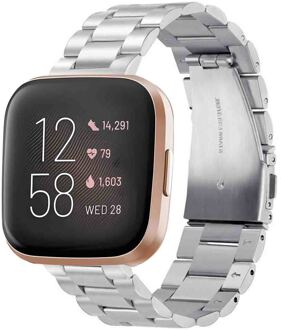 Imoshion Stalen bandje voor de Fitbit Versa 2 / Versa Lite - Zilver - One size