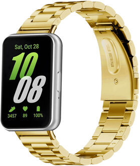 Imoshion Stalen bandje voor de Samsung Galaxy Fit 3 - Goud - One size