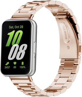 Imoshion Stalen bandje voor de Samsung Galaxy Fit 3 - Rosé Goud - One size