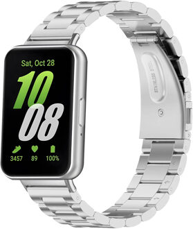 Imoshion Stalen bandje voor de Samsung Galaxy Fit 3 - Zilver - One size