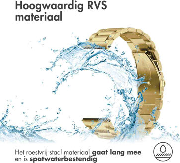 Imoshion Stalen bandje voor de Samsung Galaxy Watch 7 40/44 mm- Goud - 44 mm