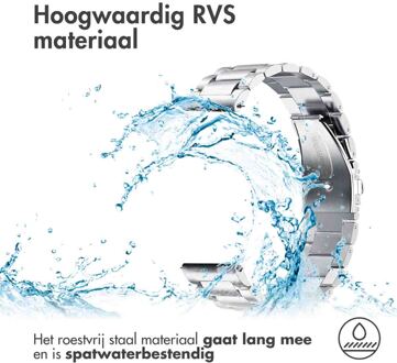 Imoshion Stalen bandje voor de Samsung Galaxy Watch 7 40/44 mm- Zilver - 44 mm