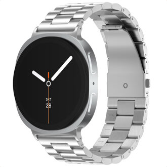 Imoshion Stalen bandje voor de Samsung Galaxy Watch 8 (40/44mm) / Classic (46mm) - Zilver - 44mm