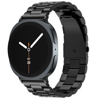 Imoshion Stalen bandje voor de Samsung Galaxy Watch 8 (40/44mm) / Classic (46mm) - Zwart - 44mm