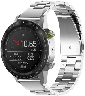 Imoshion Stalen Smartwatch Bandje voor de Garmin Fenix 6 / 6 Pro - Zilver