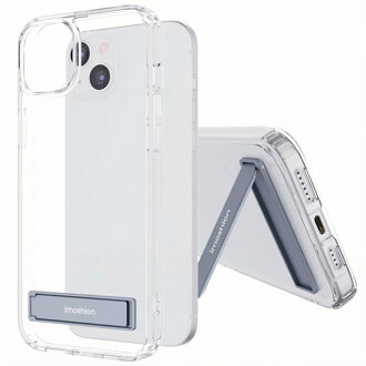Imoshion Stand Backcover voor de Apple iPhone 15 Plus - Transparant