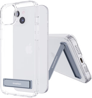 Imoshion Stand Backcover voor de Apple iPhone 15 Plus - Transparant