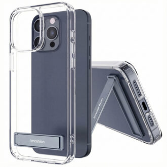 Imoshion Stand Backcover voor de Apple iPhone 15 Pro Max - Transparant
