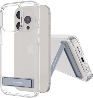Imoshion Stand Backcover voor de Apple iPhone 15 Pro - Transparant