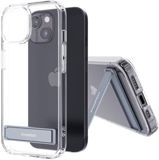 Imoshion Stand Backcover voor de Apple iPhone 15 - Transparant