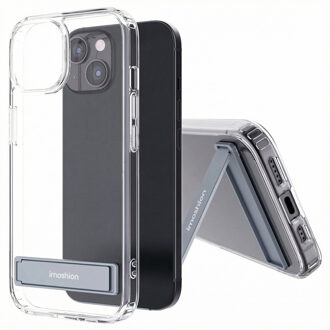 Imoshion Stand Backcover voor de Apple iPhone 15 - Transparant